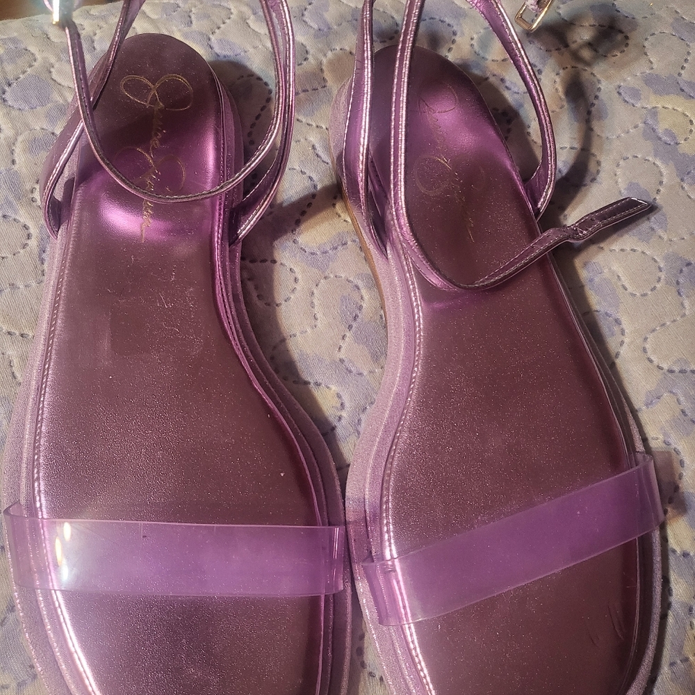 Stylish Purple Sandals Jessica Simpson